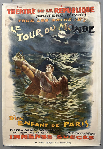 Link to  Théâtre Le République Le Tour du MondeFrance, C. 1935  Product