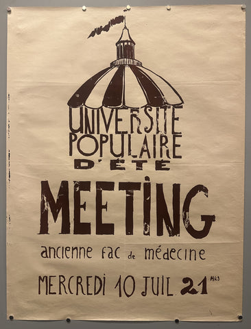 Link to  Universite Populaire d'Été MeetingFrance, 1968  Product