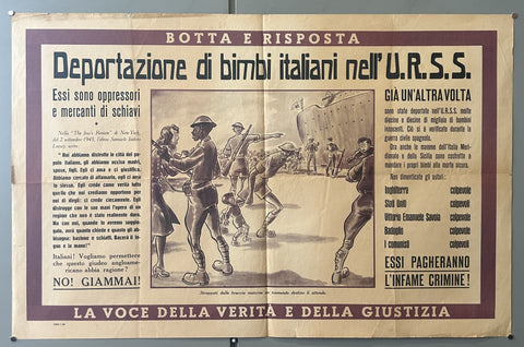 Link to  Deportazione di Bimbi Italiani nell' URSSItaly, c. 1943  Product