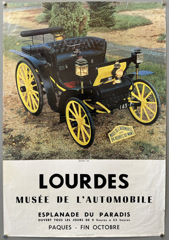 Link to  Lourdes Musée de L'Automobile Poster #2France, c. 1970  Product