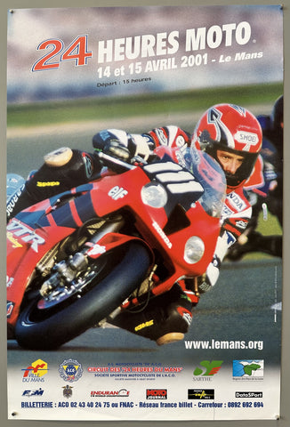24 Heures Moto 2001 Poster