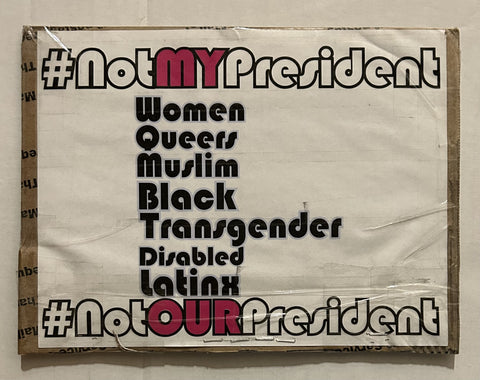 #NotMYPresident (2017 Women's March)