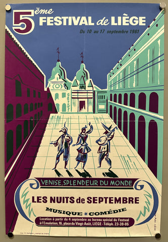 Link to &nbsp;5ème Festival de LiègeBelgium, 1961 &nbsp;Product