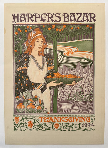 Harper's Bazar Thanksgiving 1894