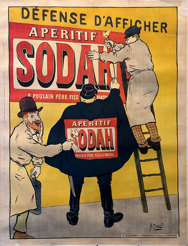 Défense d'Afficher Apéritif Sodah