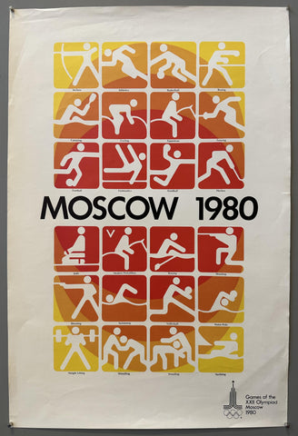 Link to  Moscow 1980 Olympics PosterRussia, 1980  Product