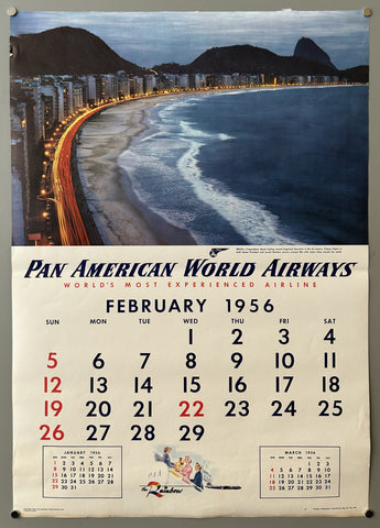 Link to  Pan American World Airways Feb. 1956USA, 1955  Product