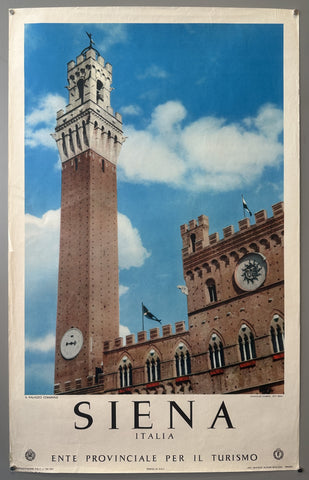 Link to  Siena Italia Il Palazzo ComunaleItaly, 1957  Product