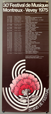 30e Festival de Musique Montreux-Vevey 1975