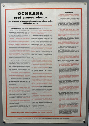 Ochrana pred otravou olovom