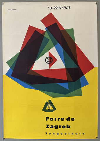 Foire de Zagreb Yougoslavie 1962