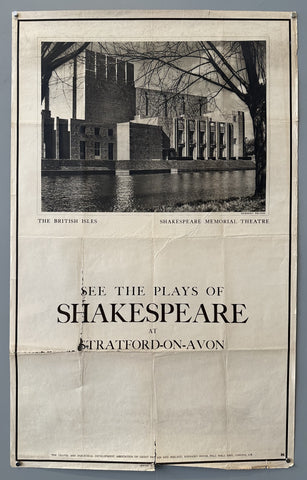 Link to  The British Isles: ShakespeareGreat Britain, c. 1930s  Product