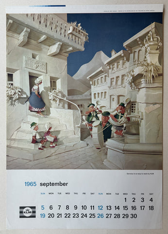 Link to  KLM CalendarThe Netherlands, 1965  Product