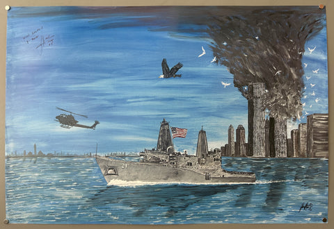 USS New York (LPD-21) Poster