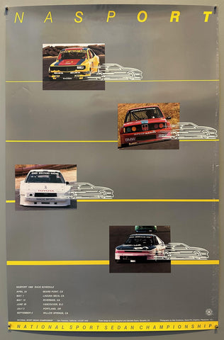 Link to  National Sport Sedan Championship PosterUSA, 1988  Product