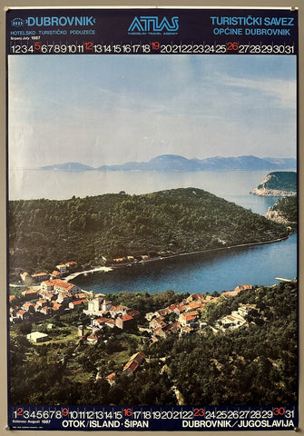 Link to &nbsp;Atlas Calendar July - August 1987Yugoslavia, 1987 &nbsp;Product
