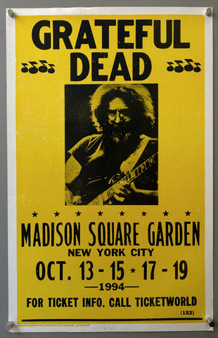 Grateful Dead Jerry Garcia 1994