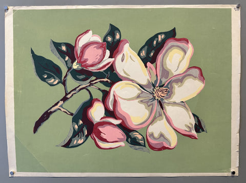 Link to &nbsp;Magnolia Lithograph 02United States, c. 1950s (?) &nbsp;Product