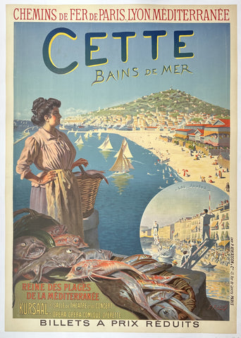 Link to &nbsp;Cette Bains de MerFrance, c. 1905 &nbsp;Product