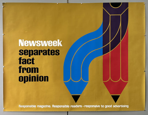 Newsweek Separates Fact From Opinion, Pencils