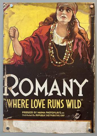 Link to &nbsp;Romany Where Love Runs WildUSA, 1919 &nbsp;Product