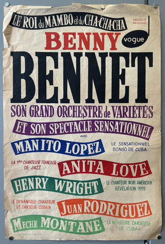 Benny Bennet Son Grand Orchestre de Variétés