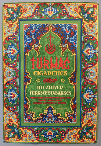 Link to &nbsp;Turmac Cigarettes Uit Zuiver Turksche TabakkenNetherlands, c. 1921 &nbsp;Product
