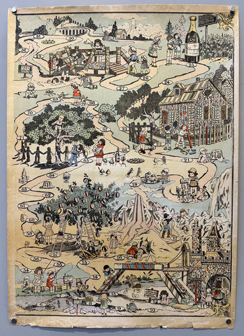 Link to &nbsp;Voyage Au Pays de Cocagne Board Game #2France, c. 1910s &nbsp;Product