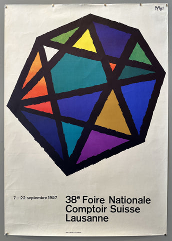 Link to  38e Foire Nationale Comptoir Suisse LausanneSwitzerland, 1957  Product