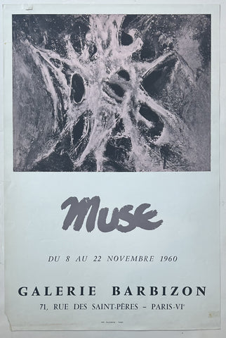 Link to  Muse Galerie Barbizon PosterFrance, 1960  Product