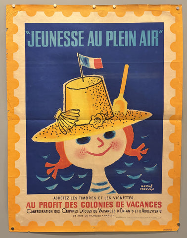 Jeunesse au Plein Air Seaside Stamp