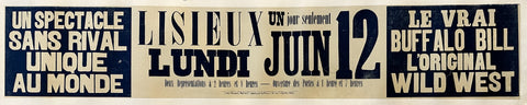 Le vrai Buffalo Bill L'original Wild West