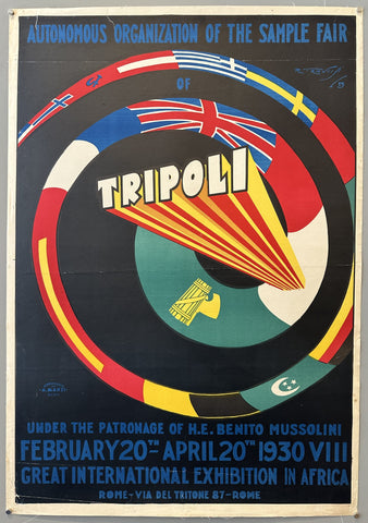 Link to  Tripoli Fair PosterItaly, 1929  Product