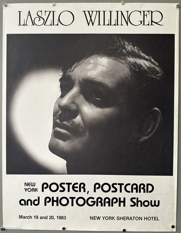 Laszlo Willinger Poster, Postcard and Photograph Show