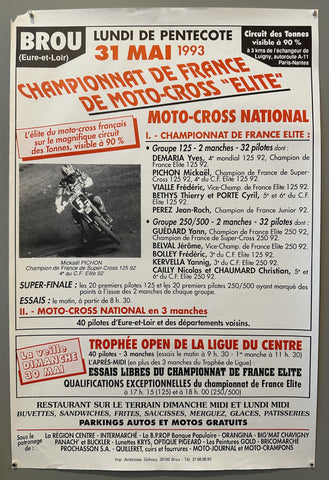 Link to  Championnat de France de Moto-Cross "Elite" 1993France, 1993  Product