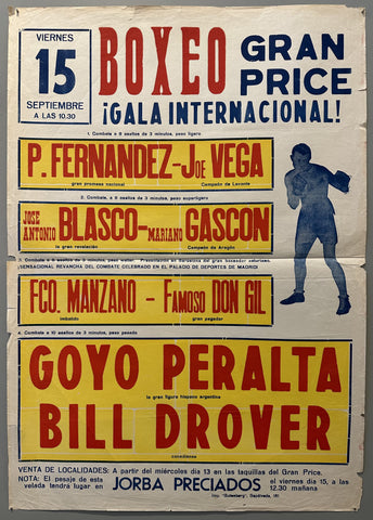 Boxeo Gran Price Poster