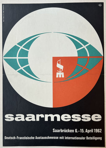 Link to  Saarmesse Austauschmesse 1962Germany, 1962  Product