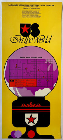Link to  3rd Colorado International Invitational Poster Exhibition PosterUSA, 1983  Product