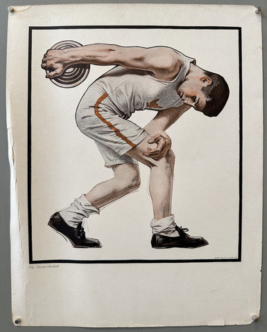 Link to  The Discus-thrower PosterUnited States, 1906  Product
