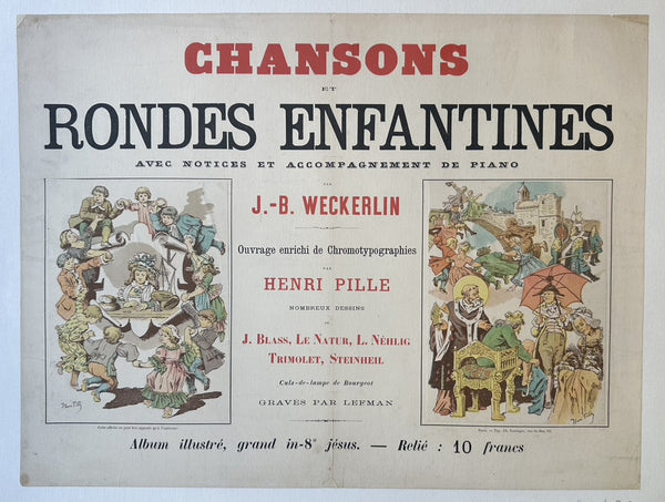 Rondes Enfantines – Poster Museum