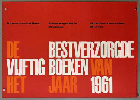 Link to  De Bestverzorgde Vijftig Boeken Van Het Jaar 1961Netherlands, 1961  Product