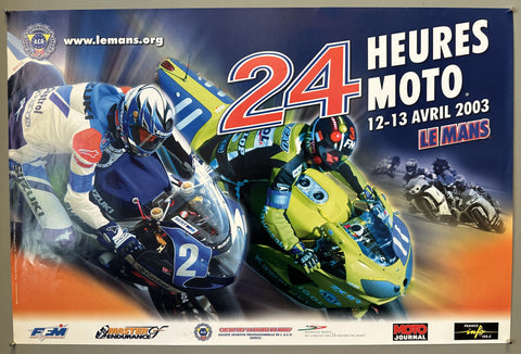 Link to  24 Heures du Mans Moto 2003 PosterFrance, 2003  Product