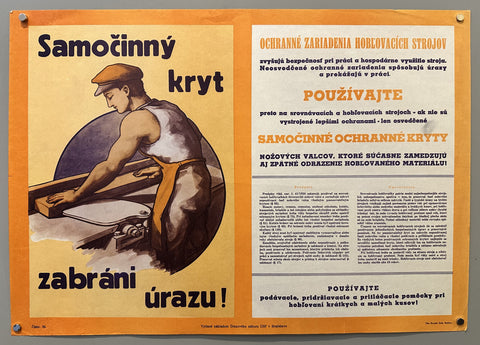 Link to &nbsp;Samočinný kryt zabráni úrazu!Slovakia, c. 1940s &nbsp;Product