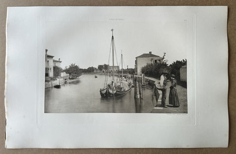 Link to  Streets and Canals in Venice 33USA, 1896  Product