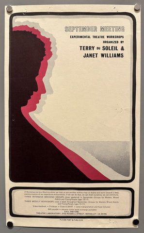 Link to &nbsp;September Meeting Experimental Theatre WorkshopsUnited States, c. 1970s (?) &nbsp;Product