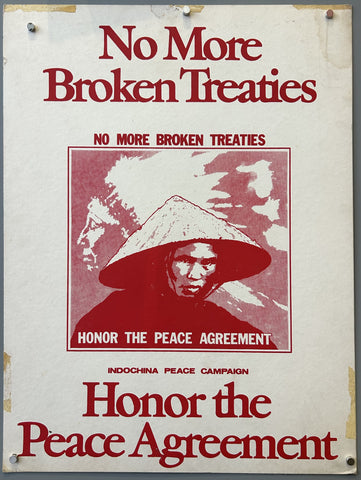 No More Broken Treaties Honor the Peace Agreement