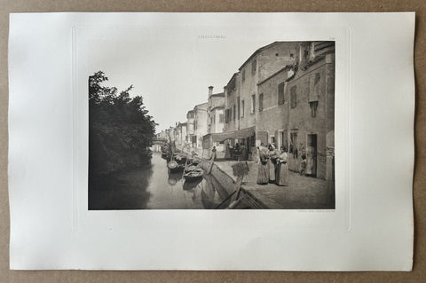 Link to  Streets and Canals in Venice 38USA, 1896  Product