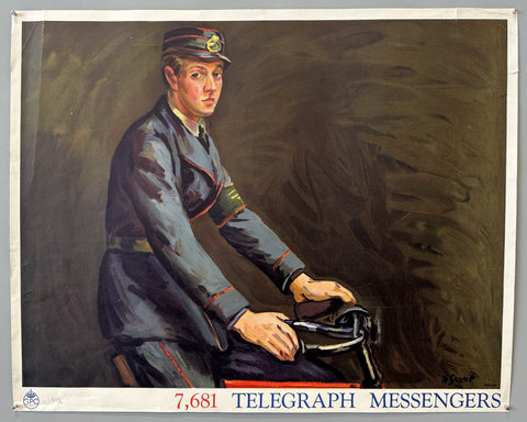 Link to  7,681 Telegraph Messengers PosterEngland, c. 1939  Product