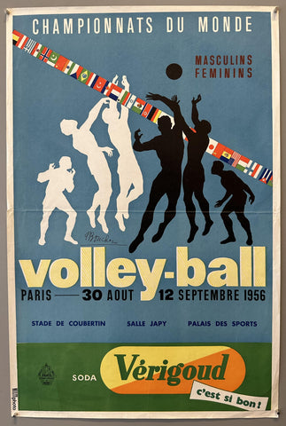 Link to  Championnats du Monde Volleyball PosterFrance, 1983  Product