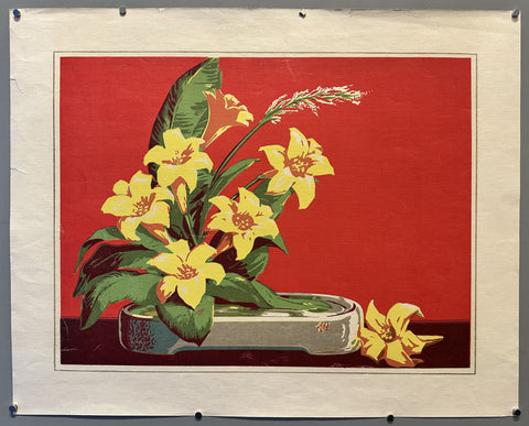 Link to &nbsp;Yellow DayliliesUSA, c. 1950s &nbsp;Product